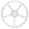 LED panel UFO lámpába 155mm 9W COB meleg fehér