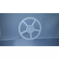LED panel UFO lámpába 190mm 18W COB meleg fehér