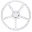 LED panel UFO lámpába 230mm 22W COB meleg fehér