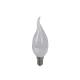Led gyertya láng 6W E-14 hideg fehér