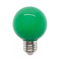 Led lámpa körte E-27 3W zöld