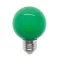 Led lámpa körte E-27 3W zöld