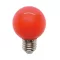 Led lámpa körte E-27 3W piros