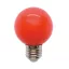 Led lámpa körte E-27 3W piros