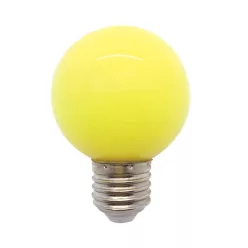 Led lámpa körte E-27 3W sárga