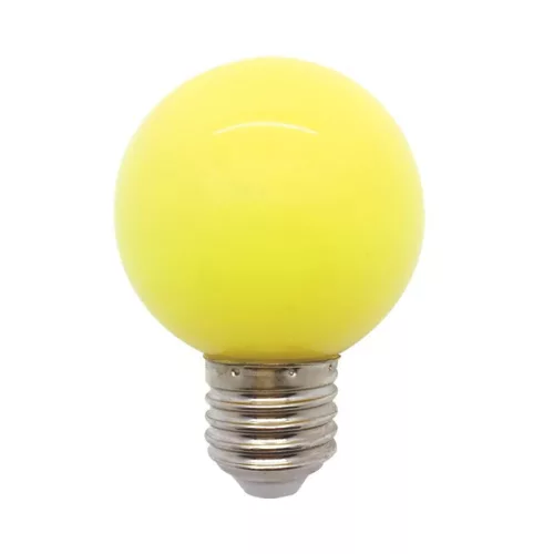 Led lámpa körte E-27 3W sárga