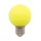 Led lámpa körte E-27 3W sárga