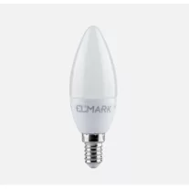 LED lámpa E14 6W Gyertya  meleg fehér Dimmelhető