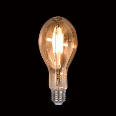 Led lámpa Vintage Gold D-110 E-27 8W fényerőszabályozható meleg fehér