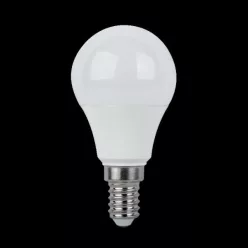 Led lámpa kisgömb E-14 8W meleg fehér