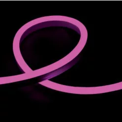 NEON flex fénykábel rózsaszín 24VDC