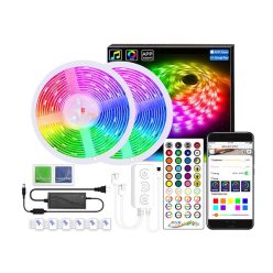 BLUETOOTH LED RGB music trip, Szett