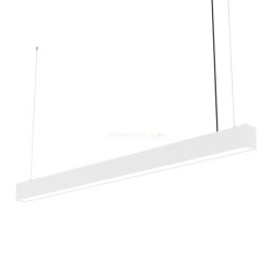   Mennyezeti függeszthető lineáris LED lámpatest (50W) fehér ház - 3000K