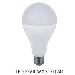 Led lámpa körte E-27 10W A60 meleg fehér Stellar