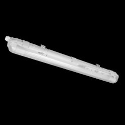   Corp de iluminat etanș cu tub LED, rezistent la praf și umiditate, 1x18W, 6500K