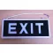 LED kijáratjelző lámpatest egyoldalú EXIT 3W