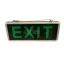 Led vészvilágító kijárati lámpatest  függeszthető 3W exit+ábra