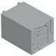 Érintésvédelmi burkolat alsó/felső kábelbevezetéshez 1P 00, 1P, L=66 mm
