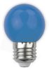 Avide Dekor LED fényforrás G45 1W E27 Kék
