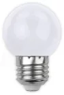 Avide Dekor LED fényforrás G45 1W E27 Fehér