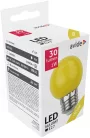 Avide Dekor LED fényforrás G45 1W E27 Sárga