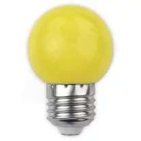 Avide Dekor LED fényforrás G45 1W E27 Sárga