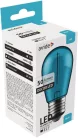 Avide Dekor LED Filament fényforrás 1W E27 Kék