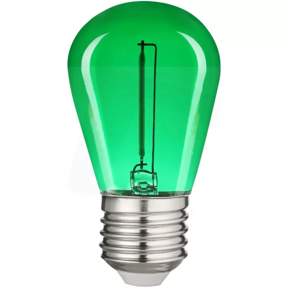 Avide Dekor LED Filament fényforrás 1W E27 Zöld