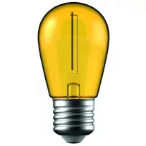 Avide Dekor LED Filament fényforrás 1W E27 Sárga