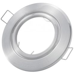   Beépíthető billenthető olcsó kör alakú spot lámpatest gu-10 foglalattal matt króm