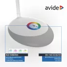 Avide LED Asztali Lámpa Ben RGB Fehér 4W