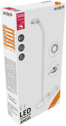 Avide LED Állólámpa Angel 12W NW Fehér