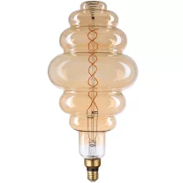  LED lámpa Designer Vintage E27 Extra Meleg fehér,  (8W/360°) Dimmelhető, Bixby