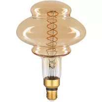   LED lámpa Designer Vintage E27 Extra Meleg fehér,  (8W/360°) Dimmelhető, Pearl