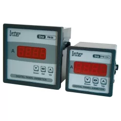   Digitális ampermérő áramváltós méréshez relékimenettel 72×72mm, 5A AC