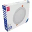 Avide LED Beépíthető Kerek Mennyezeti Lámpa ALU 12W CW 6400K