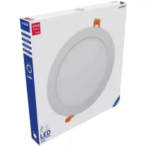   Avide LED Beépíthető Kerek Mennyezeti Lámpa ALU 24W CW 6400K