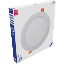   Avide LED Beépíthető Kerek Mennyezeti Lámpa ALU 24W CW 6400K
