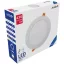 Avide LED Beépíthető Kerek Mennyezeti Lámpa ALU 6W CW 6400K