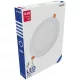 Avide LED Beépíthető Kerek Mennyezeti Lámpa ALU 9W CW 6400K