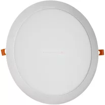   Avide LED Beépíthető Kerek Mennyezeti Lámpa ALU 24W NW 4000K szatén nikkel
