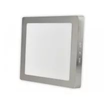   Falon kívüli LED panel (négyzet alakú) 12W - szatén-nikkel, 4000K