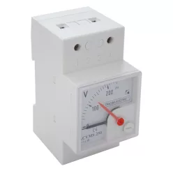   Sínre pattintható analóg váltakozó áramú voltmérő 25V AC