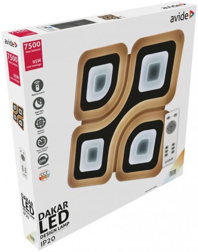 Avide Design Mennyezeti Lámpa Dakar