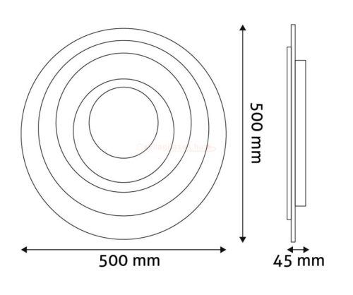 Avide Design Mennyezeti Lámpa Leila