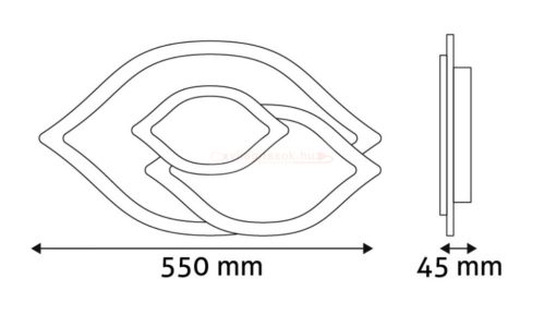 Avide Design Mennyezeti Lámpa Levy
