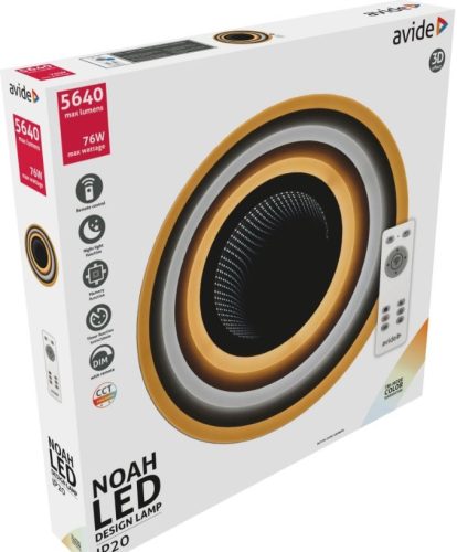 Avide Design Mennyezeti Lámpa Noah 76W