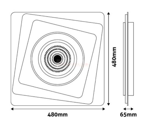 Avide Design Mennyezeti Lámpa Nicole