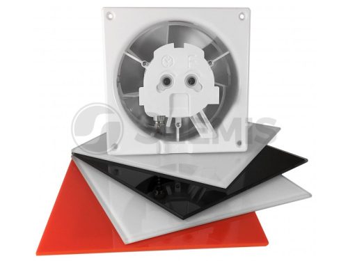 Drim Ventilátor "HS" 8W (ÁTM: 100MM, Légáram, 93M3/H, golyós csapágy, páraérzékelő, időzítő)