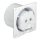 Ventilátor,dRim, 10W, átm: 125mm, légáram: 140m3/h, golyós csapágy páraérzékelő, időzítő,"HS"